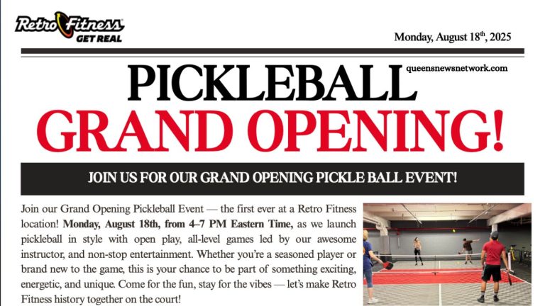 Retro Fitness Forest Hills Launches New Pickleball Courts Retro Fitness